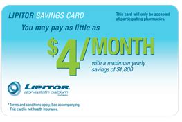 lipitor smart card|lost lipitor card.